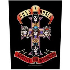   GUNS N' ROSES: Appetite For D. (hátfelvarró / backpatch)