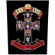 GUNS N' ROSES: Appetite For D. (hátfelvarró / backpatch)