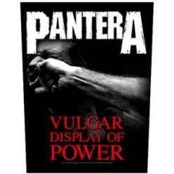 PANTERA: Vulgar Display (hátfelvarró / backpatch)