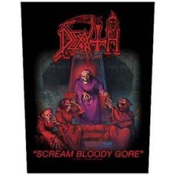 DEATH: Scream Bloody Gore (hátfelvarró / backpatch)