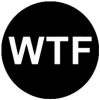 WTF (jelvény, 2,5 cm) WTF (jelvény, 2,5 cm)