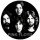 PINK FLOYD: Band (badge, 2,5 cm)