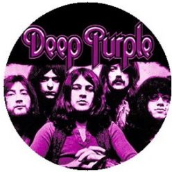 DEEP PURPLE: Band (jelvény, 2,5 cm)