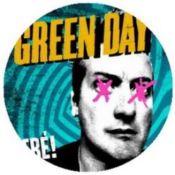 GREEN DAY: Tre! (jelvény, 2,5 cm)
