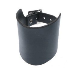 Üres, bőr csuklószorító (5 cm széles)