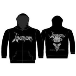 VENOM: Black Metal (kapucnis pulóver, cipzáros)
