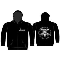 VENOM: In League With Satan (kapucnis pulóver, cipzáros)