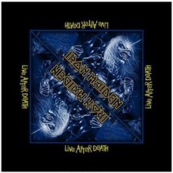 IRON MAIDEN: Live After Death (fejkendő, 55 x 55 cm) 