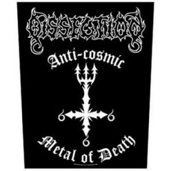 DISSECTION: Anti-Cosmic Metal Of D. (printed backpatch)