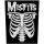 MISFITS: Ribcage (hátfelvarró / backpatch)