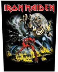 IRON MAIDEN: Number Of The Beast (hátfelvarró / backpatch)