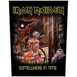 IRON MAIDEN: Somewhere In Time (hátfelvarró / backpatch)