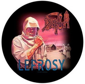 DEATH: Leprosy (hátfelvarró / backpatch)