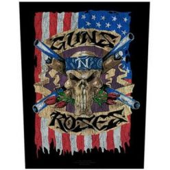 GUNS N' ROSES: Flag (hátfelvarró / backpatch)