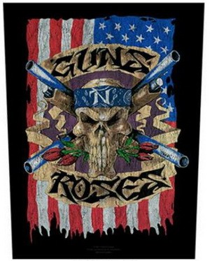 GUNS N' ROSES: Flag (hátfelvarró / backpatch)