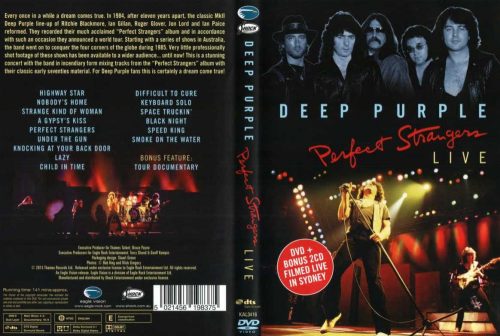 DEEP PURPLE: Perfect Strangers Live (2CD+DVD,141')