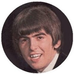 BEATLES: George (1964) (jelvény, 2,5 cm)