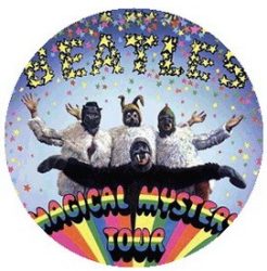 BEATLES: Magical Mystery Tour (jelvény, 2,5 cm)