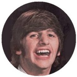 BEATLES: Ringo (1964) (badge, 2,5 cm)