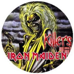 IRON MAIDEN: Killers (jelvény, 2,5 cm)