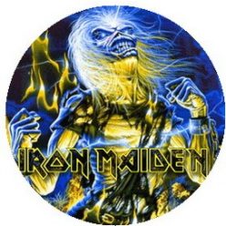 IRON MAIDEN: Live After Death (jelvény, 2,5 cm)