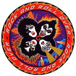 KISS: Rock And Roll Over (jelvény, 2,5 cm)