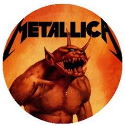 METALLICA: Jump In The Fire (jelvény, 2,5 cm)