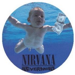 NIRVANA: Nevermind (jelvény, 2,5 cm)