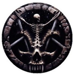 SLAYER: Divine Intervention (jelvény, 2,5 cm)