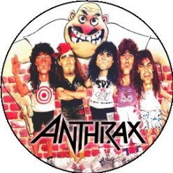 ANTHRAX: State Cartoon (badge, 2,5 cm)