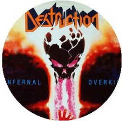 DESTRUCTION: Infernal Overkill (jelvény, 2,5 cm)