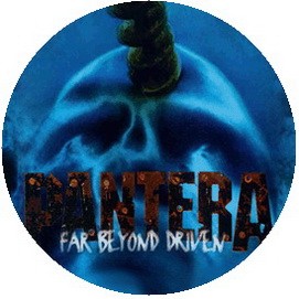 PANTERA: Far Beyond Driven (jelvény, 2,5 cm)