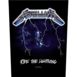 METALLICA: Ride The Lightning (printed backpatch)
