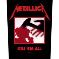 METALLICA: Kill 'em All (hátfelvarró / backpatch)