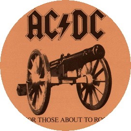 AC/DC: For Those (jelvény, 2,5 cm)