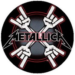 METALLICA: Horns (badge, 2,5 cm)