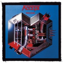 ACCEPT: Metal Heart (9,5 cm x 9,5 cm) (felvarró)