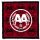 ASKING ALEXANDRIA: AA Logo (9,5 cm x 9,5 cm) (felvarró)