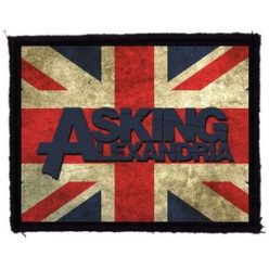 ASKING ALEXANDRIA: GB (9,5 cm x 7,5 cm) (felvarró)