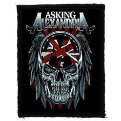 ASKING ALEXANDRIA: Rock (7,5 cm x 9,5 cm) (felvarró)