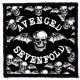 AVENGED SEVENFOLD: BW Bats (95x95) (felvarró)