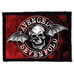 AVENGED SEVENFOLD: Circle Logo (9,5 cm x 7 cm) (felvarró)