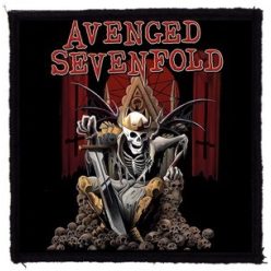   AVENGED SEVENFOLD: Hail To The King (9,5 cm x 9,5 cm) (felvarró)