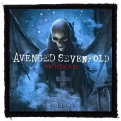 AVENGED SEVENFOLD: Nightmare (9,5 cm x 9,5 cm) (felvarró)