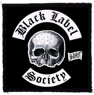 BLACK LABEL SOCIETY: SDMF (95x95) (felvarró)