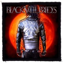 BLACK VEIL BRIDES: Rebel (9,5 cm x 9,5 cm) (felvarró)