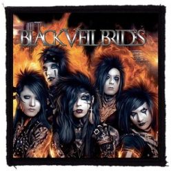   BLACK VEIL BRIDES: Set The World (9,5 cm x 9,5 cm) (felvarró)