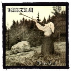 BURZUM: Filosofem (9,5 cm x 9,5 cm) (felvarró)