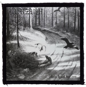 BURZUM: Hvis Lyset Tar Oss (9,5 cm x 9,5 cm) (felvarró)