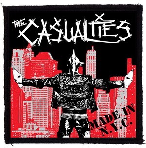CASUALTIES: Made In NYC (95x95) (felvarró)